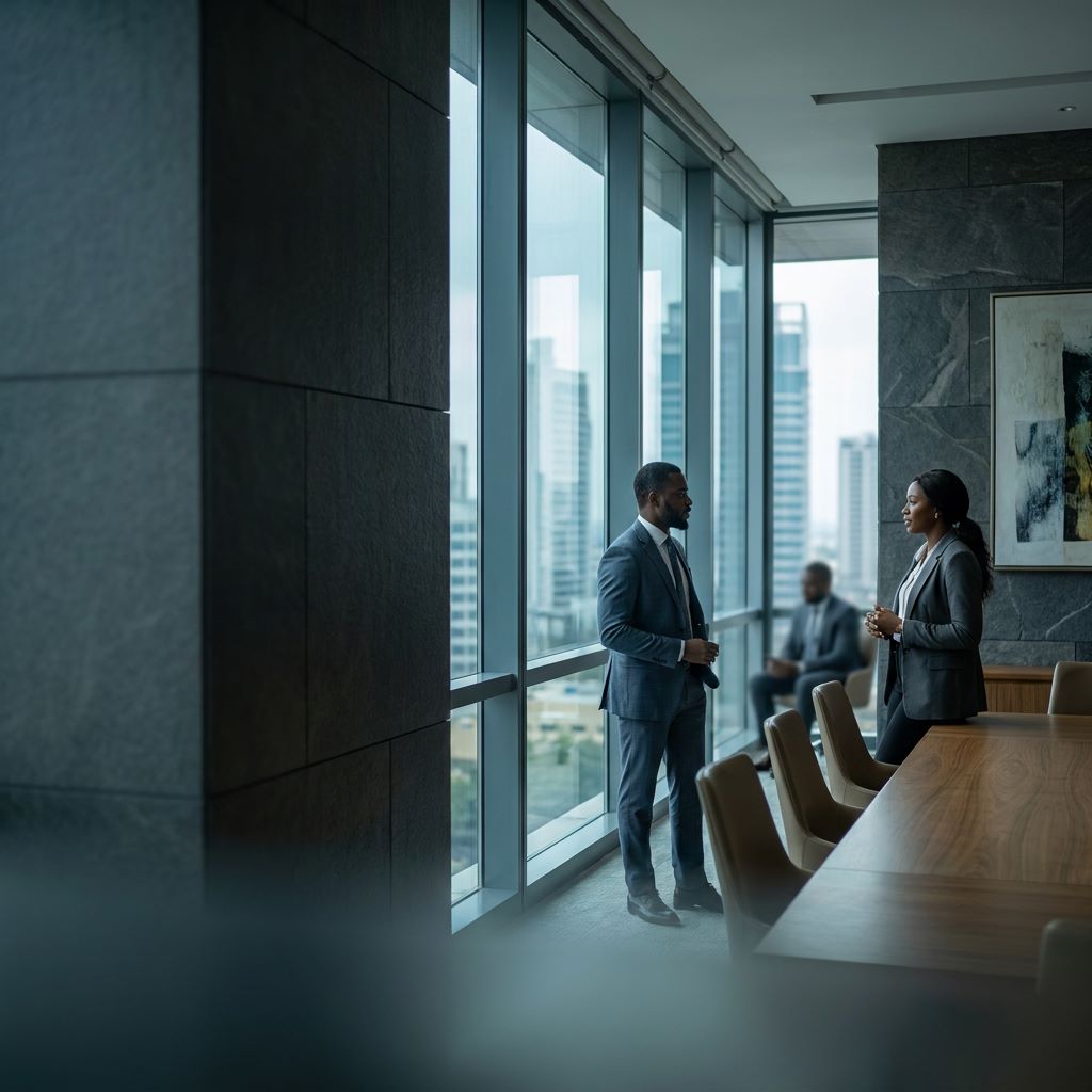 Contemporary Nigerian corporate office architecture
