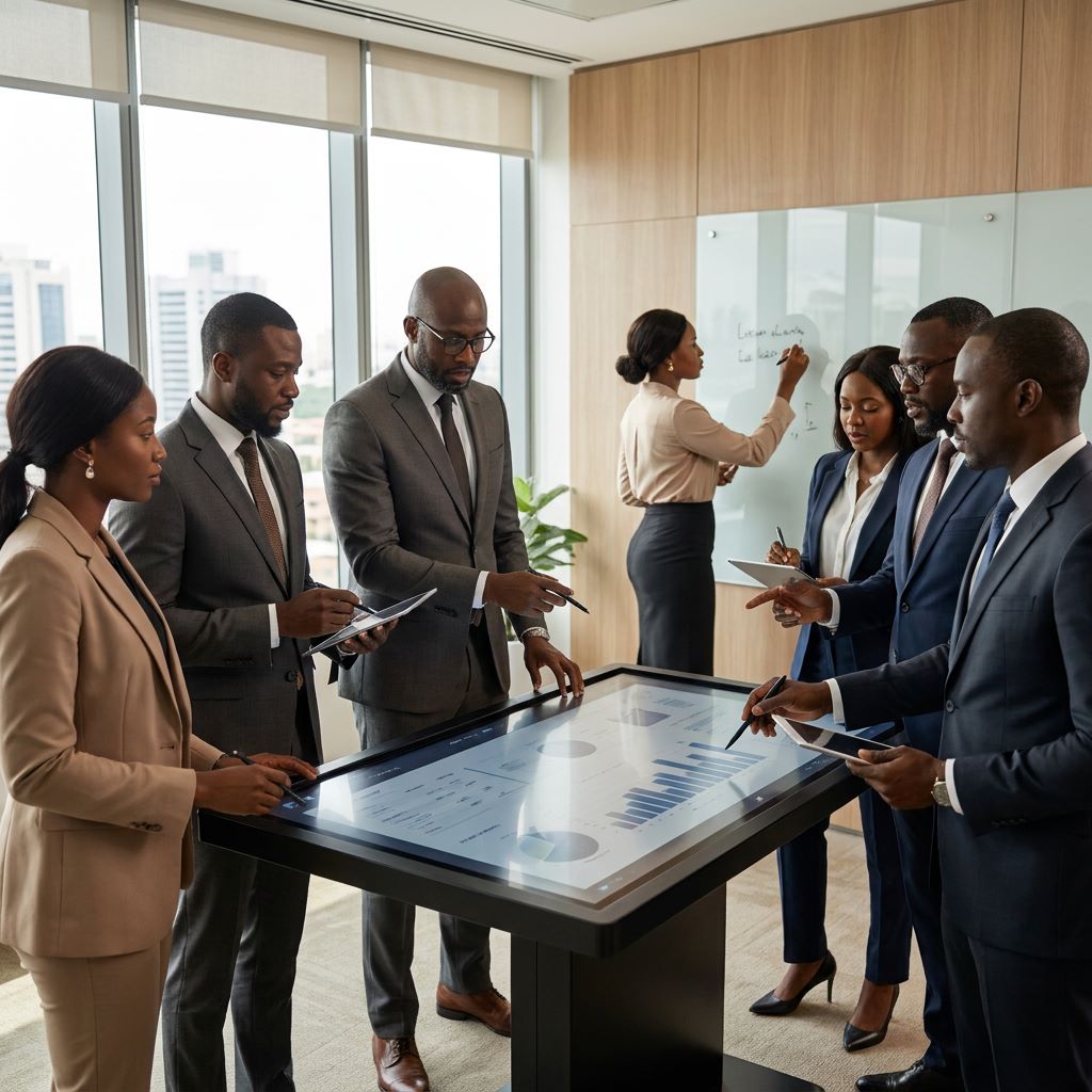 African leadership team translating strategy into disciplined execution